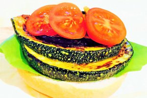 Burger mediteranean vegetarian