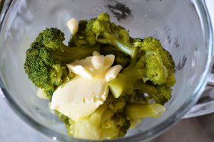 Piure duo cu cartofi si broccoli
