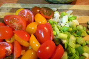 Salata de broccoli cu naut si fasole