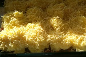 Gratin de cartofi cu carne