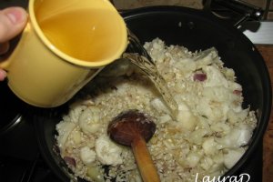 Risotto cu fenicul si conopida