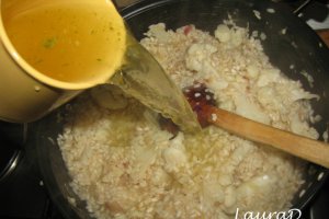 Risotto cu fenicul si conopida