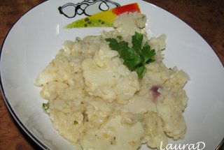 Risotto cu fenicul si conopida