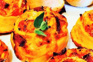 Rotite de pizza cu oregano