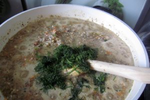 Ardei umpluti cu orez, ciuperci si nuca, la slow cooker Crock-Pot