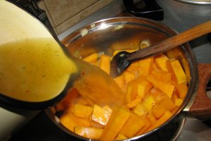Supa-crema de dovleac cu sherry
