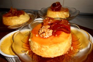 Crema de zahar ars cu nuca si stafide