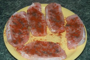 Cotlet de porc cu cascaval