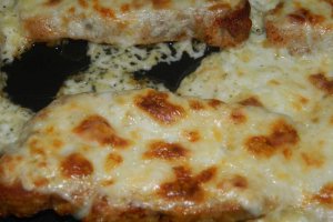 Cotlet de porc cu cascaval