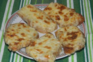 Cotlet de porc cu cascaval