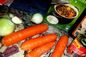 Mancarica de linte cu morcovi