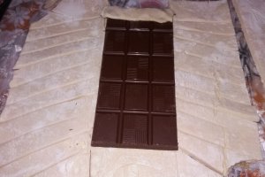 Strudel cu ciocolata