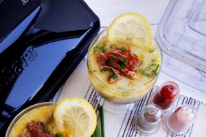 Ciorba din carne de miel marinata cu aparatul de marinat FoodSaver