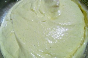 Prajitura cu visine si crema de lapte si mascarpone