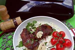 Spata de miel hot & spicy pregatita cu aparatul de marinat FoodSaver
