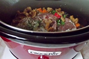 Tocanita de miel  pregatita cu aparatul de marinat FoodSaver