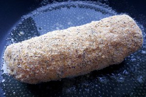 Rulada de miel cu hribi pregatita cu aparatul de marinat FoodSaver