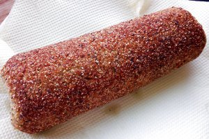 Rulada de miel cu hribi pregatita cu aparatul de marinat FoodSaver