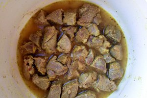 Muschi de miel in stil oriental pregatit cu aparatul de marinat FoodSaver