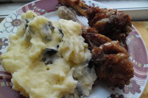 Ciocanele pane cu salata orientala