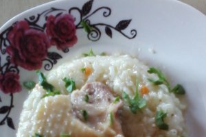 Pilaf cu aripioare de pui