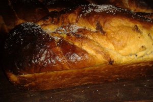 Cozonac cu ciocolata