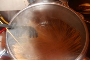 Spaghette integrale la cuptor