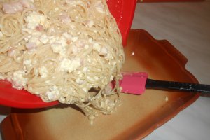 Spaghette integrale la cuptor