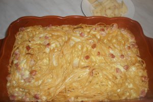 Spaghette integrale la cuptor