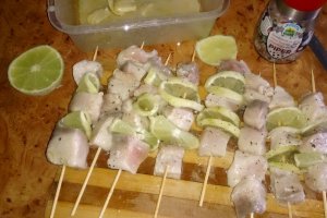 Frigarui de peste cu piure de morcovi