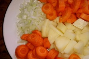 Frigarui de peste cu piure de morcovi