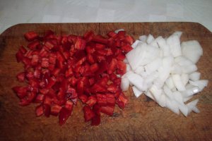 Ciorba de pui cu dovlecei