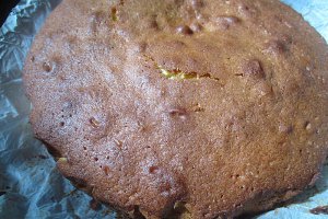 Prajitura cu crema mascarpone, ciocolata si capsuni