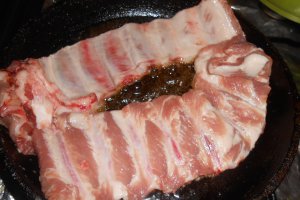 Drob in coaste de porc