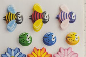 Oua vopsite si decorate de Paste