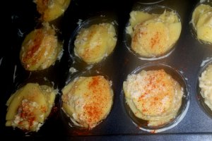 Muffins de Cartofi cu parmezan