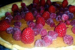 Tarta cu zmeura