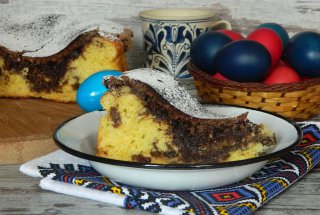 Pasca cu ciocolata