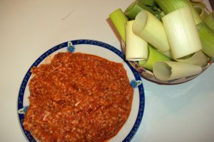 Praz umplut cu carne