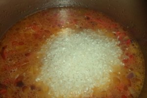 Soia in crusta de mei cu pilaf si conopida