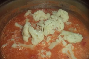 Soia in crusta de mei cu pilaf si conopida