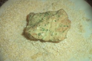 Soia in crusta de mei cu pilaf si conopida