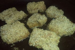 Soia in crusta de mei cu pilaf si conopida