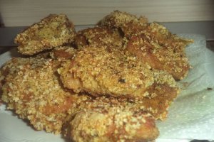 Soia in crusta de mei cu pilaf si conopida