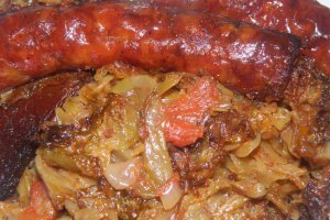 Varza acra calita la slow cooker Crock-Pot