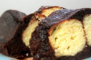 Prajitura cu bombite de branza cu cocos