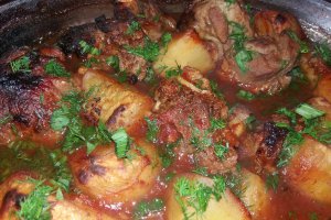 Friptura de miel la cuptor cu oregano