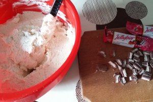 Cheesecake cu unt de arahide si ciocolata - Reteta nr. 500