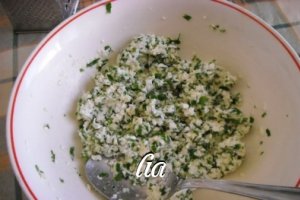 Aperitiv de vinete cu branza