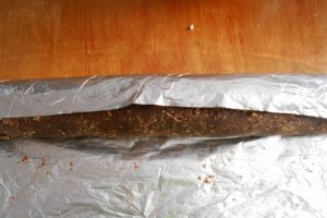 Rulada de biscuiti cu nuca de cocos